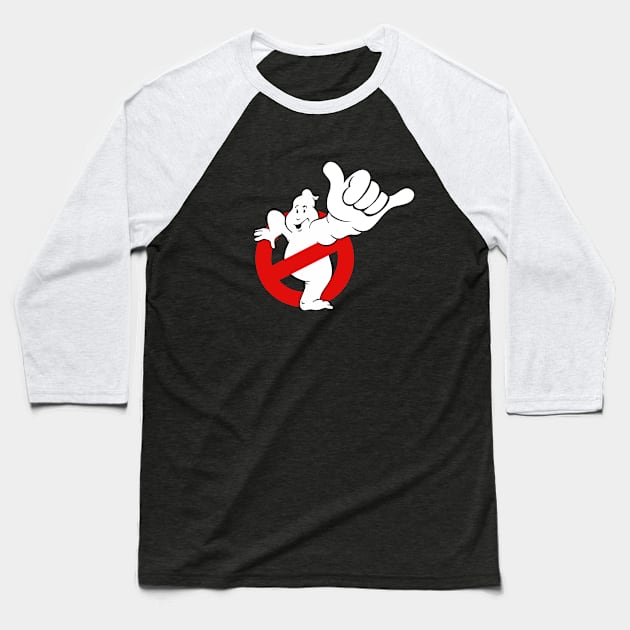 GhostLoosing Baseball T-Shirt by L3vyL3mus